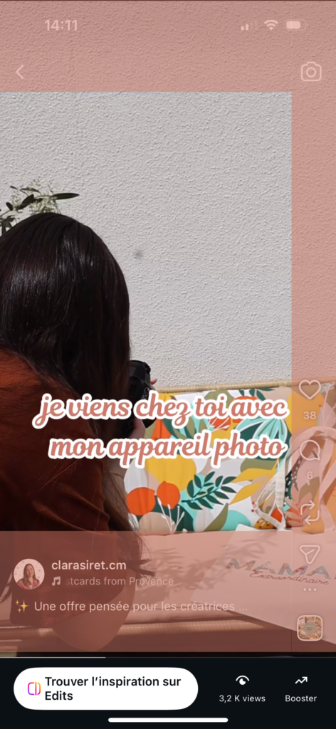 Zone de sécurité sur les formats Reels et Stories Instagram